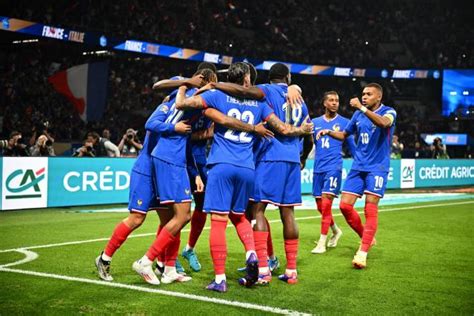 Les buts de France Italie en vidéo