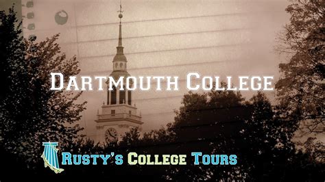 Dartmouth College Campus Tour Hanover Nh Youtube