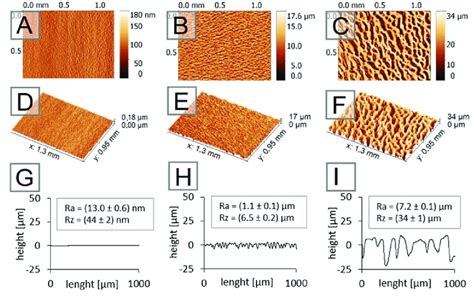 Optical Profilometry Of Native A D G Meso Structured B E H And