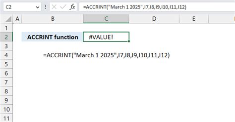 How To Use The Accrint Function