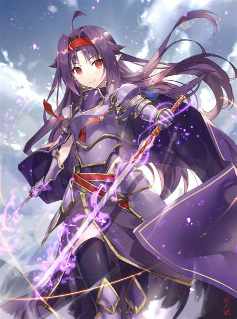 Integrity Knight Yuuki Sword Art Online R Awwnime