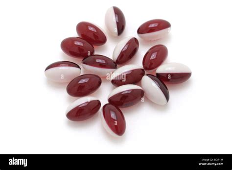 Soft Gel Capsules Stock Photo - Alamy