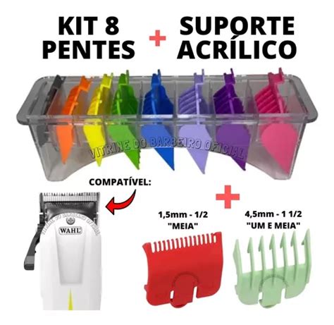 Kit 8 Pentes E Suporte Acrílico 2 Pentes Disfarce 0 5 1 5 MercadoLivre