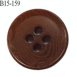 Bouton Mm Pvc Tr S Haut De Gamme Couleur Marron Trous Diam Tre