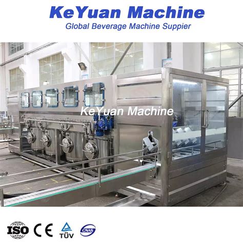 Qgf 300bph Automatic 5 Gallon Barred Pure Water Filling Machine Price