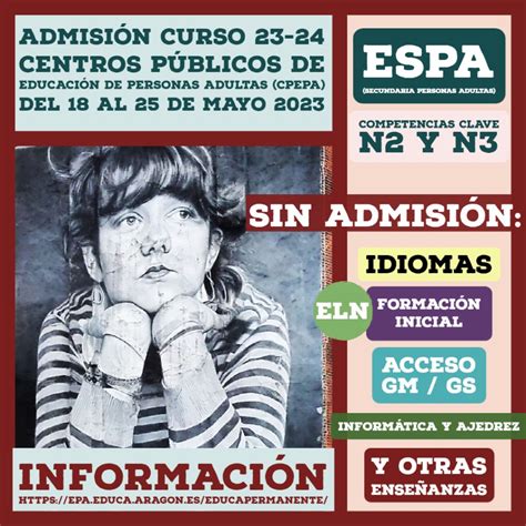 Admisión Curso 23 24 Nuevo Alumnado Espa Secundaria Y Competencias