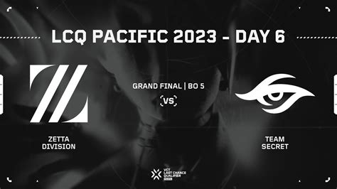 VCT Last Chance Qualifier Pacific 2023 Day 6 YouTube