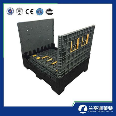 High Quality Heavy Duty Euro Bulk Collapsible Plastic Pallet Box For ...