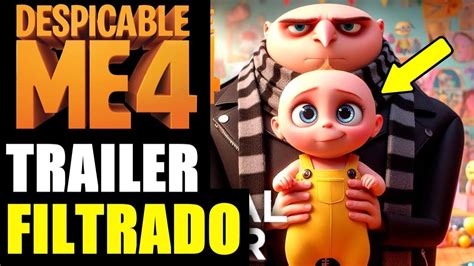 FILTRAN El TRAILER De MI VILLANO FAVORITO 4 TODO LO QUE SABEMOS YouTube