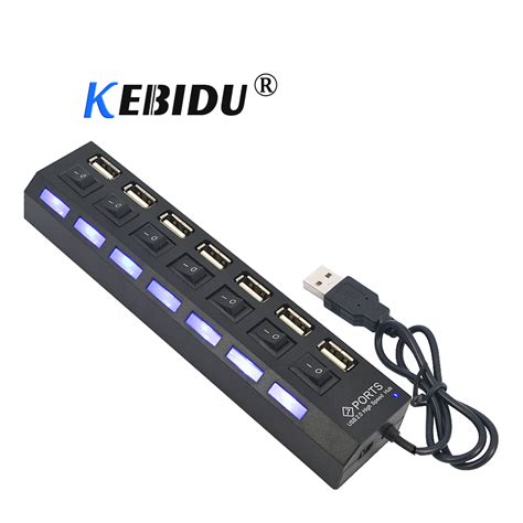 Kebidu 4 7 Port USB HUB Usb 2 0 Hub Multi Usb Spli Grandado