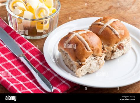 Hot Cross Buns Stock Photo Alamy