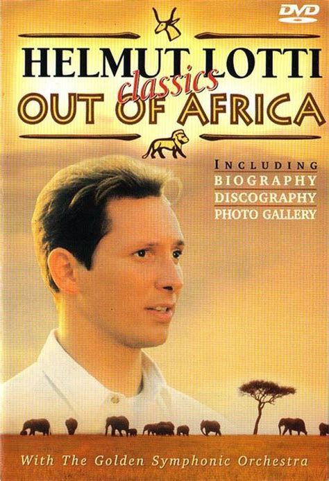 Helmut Lotti Out Of Africa Dvd Helmut Lotti Dvds Bol