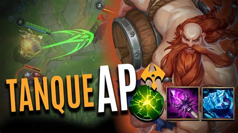 EL CAMPEON COMPLETO DE WILD RIFT JUGAMOS GRAGAS TANQUE AP En BARON