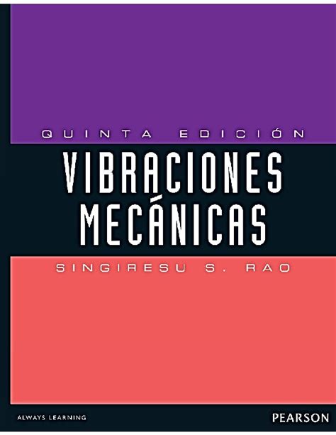 VibracIones Mecánicas RAO 5ta edicion PDFCOFFEE