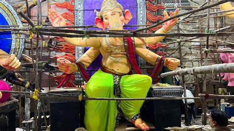 Mumbai Ganesh Dhoti Making Ganesh Dhoti Draping Process Sri