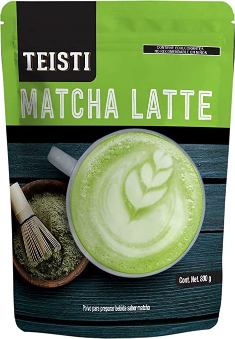 Teisti Matcha Latte XL 800g Polvo Para Preparar Deliciosa Bebida