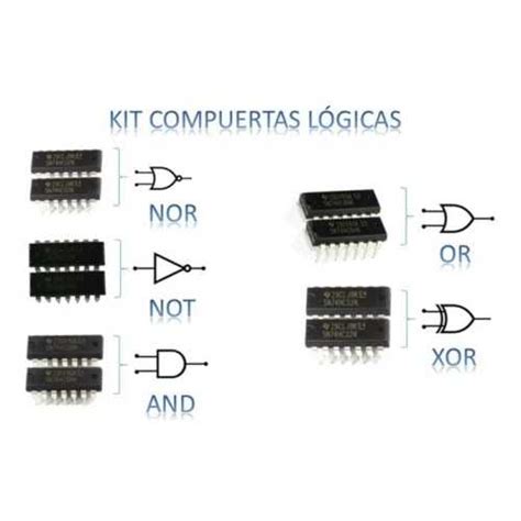 Compuerta Lógica 4 Compuertas Nor De 2 Entradas Cd4001be Cd4001 4001