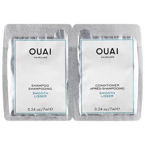 Ouai Smooth Shampoo And Conditioner Samples Fragrance Samples Ouai Shampoo And Conditioner