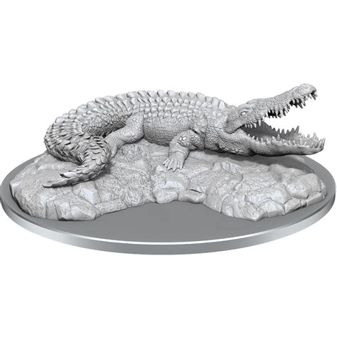 D&D Unpainted Minis - Giant Crocodile - Rain City Games