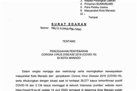 Pemkot Manado Perpanjang Penutupan Operasional Hiburan Malam Antara