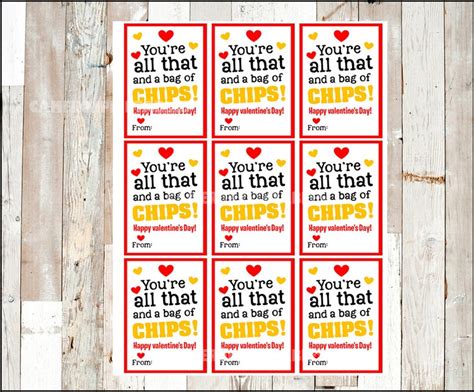 You Re All That And A Bag Of Chips Free Printable