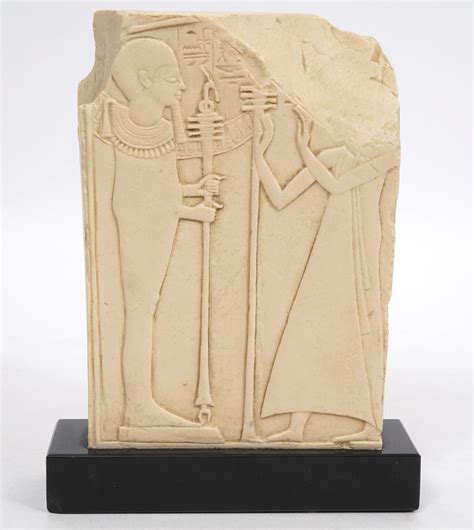 Lot Louvres Reproduction Of Egyptian Fragment