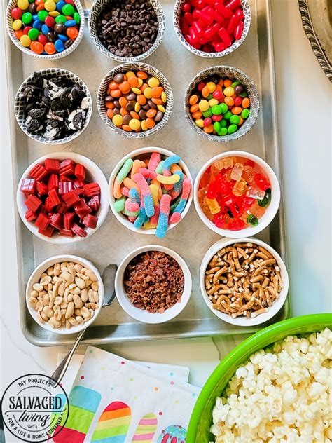 Topping Ideas For A Gourmet Popcorn Bar Entertaining A Crowd 4