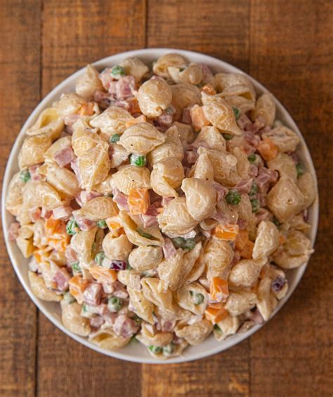 Ham And Pea Macaroni Salad