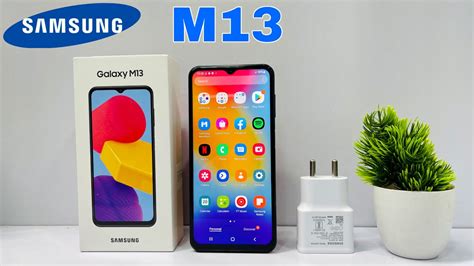 Samsung Galaxy M13 Midnight Blue SM M135FU DS Unboxing Quick