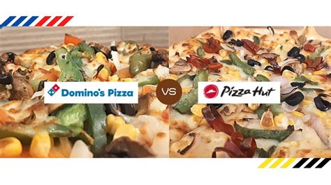 Pizza Hut Vs Dominos The Big Pizza Review Youtube