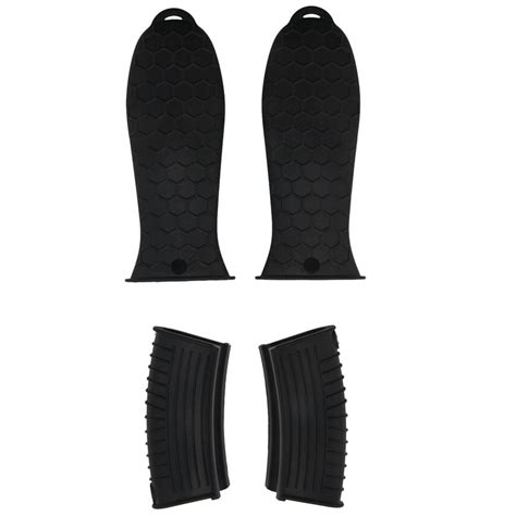 Pack Silicone Hot Handle Holders Cover Cast Iron Skillet Handle Cover Pot Handle Holder