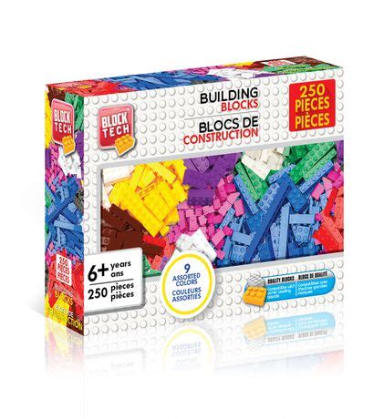 Block Tech Assorted Mixed Colours Building Blocks Walmart Ca