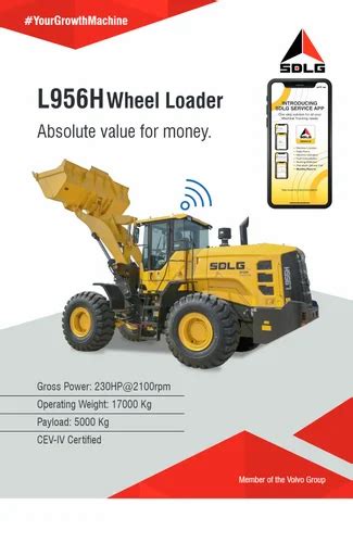 Sdlg Wheel Loader L956H At Best Price In Guwahati By Suchita Earth