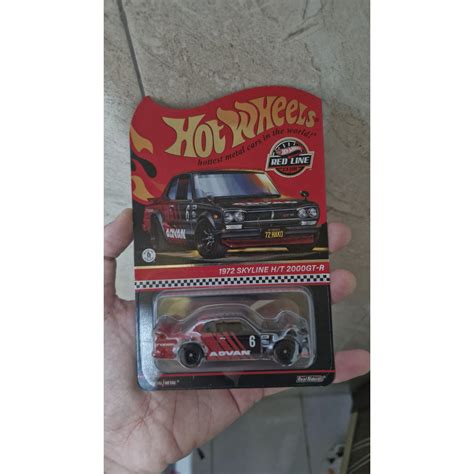 Jual Hot Wheels Red Line Club Rlc Exclusive Skyline H T Gt R Advan Shopee Indonesia