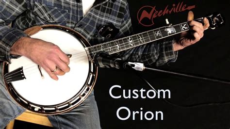 Nechville Custom Orion 5 String Banjo Youtube