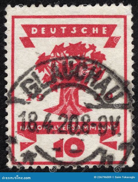 Postage Stamps Of The German Empire Editorial Stock Image Image Of