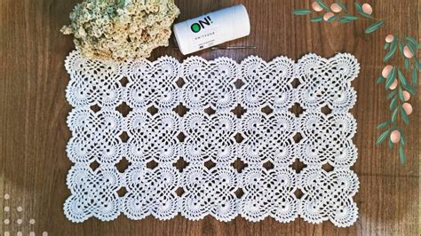 9x9cm Tutorial Taplak Rajut Persegi Crochet YouTube