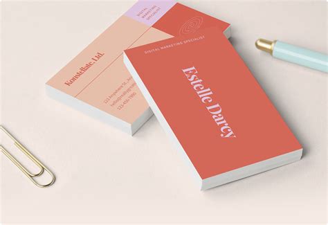 Design And Print Custom Standard Business Cards Canva