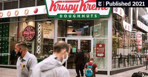 Free With Your Covid Shot: Krispy Kreme Doughnuts - The New York Times