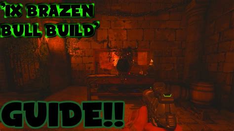 How To Build The BRAZEN BULL On IX Black Ops 4 Zombies YouTube