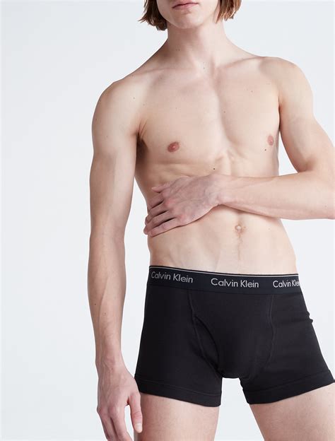 Cotton Classics 3 Pack Trunk Calvin Klein