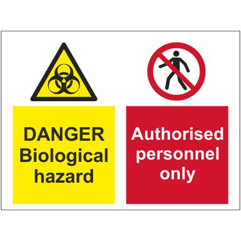 Danger Biological Hazard Sign Biohazard Safety Signs Safety Signs