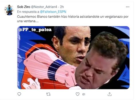 Faitelson Apoyó A Cuauhtémoc Blanco Y Le Recordaron Con Burlas El Golpe