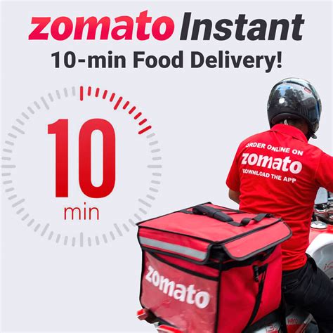 Zomato Instant With 10 Min Food Delivery Announced Desidime