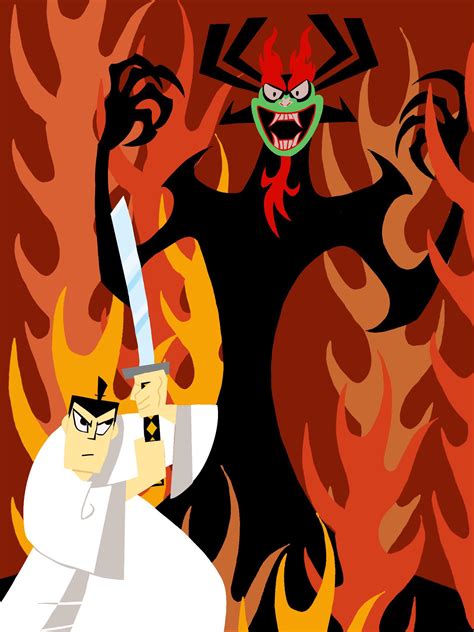 I Drew Some Fan Art Of Jack And Aku 🏻 R Samuraijack