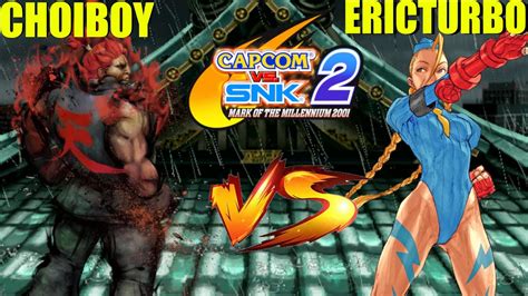 Capcom Vs Snk Choiboy Vs Ericturbo Cvs Pt Youtube