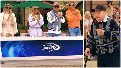 Mit 92 5 Jahren Schreibt Er Dsds Geschichte Die Jury Steht Für Den