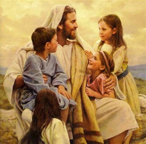 Jesus heals the little children despite the disciples' attempts to turn ...