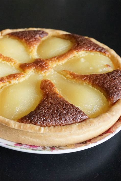 Tarte Bourdaloue aux poires et crème d amande Recette par Chef Simon