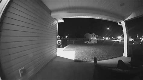 Doorbell Camera Captures Fireball Flying Through South Carolina Sky